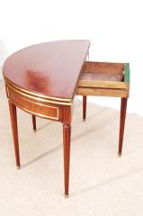7869FP - Brass Bound Game Table (9)