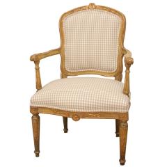 Italian Louis XVI Fauteuil