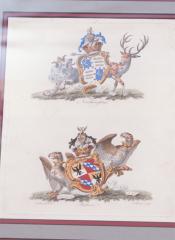 8374AP - Set of Armorial Engravings (6)