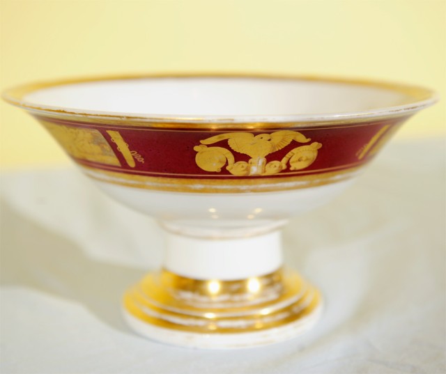 Footed compote.