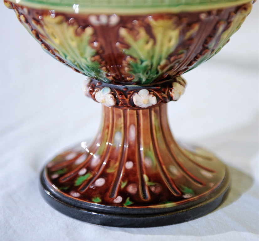 7428AN-Majolica Urns (7)