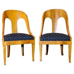 7471FP - Pair of Spoon Chairs
