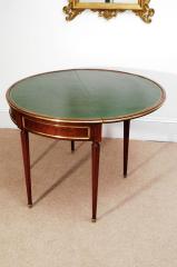 7869FP - Brass Bound Game Table (2)