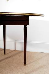 7869FP - Brass Bound Game Table (6)